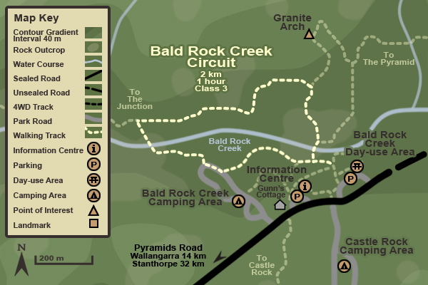 Map of the Circuit Track