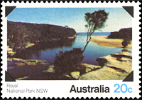 Royal National Park stamp