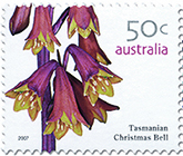 Tasmanian Christmas Bell stamp