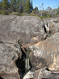 Waterfall behind Underground Creek