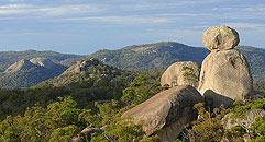 The Sphinx, Castle Rock and the Pyramids