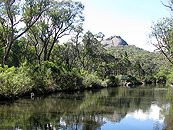 Swimming area.