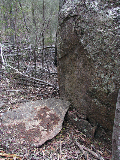 This example can be found along the Castle Rock track. 
