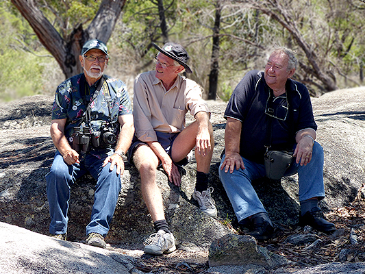 Paul Grimshaw, Trevor Vollbon and Tom Ryan.