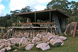 June 1977, Info Centre Construction.