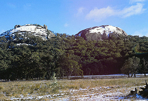 Snow on the Pyramids.