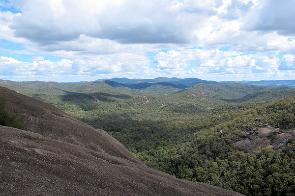 View to the south west.