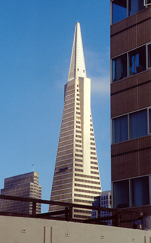 The Transamerica Building  - daytime view.