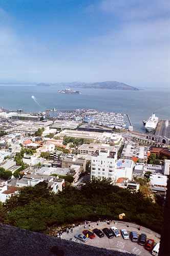 Fisherman's Wharf and Alcatraz Island