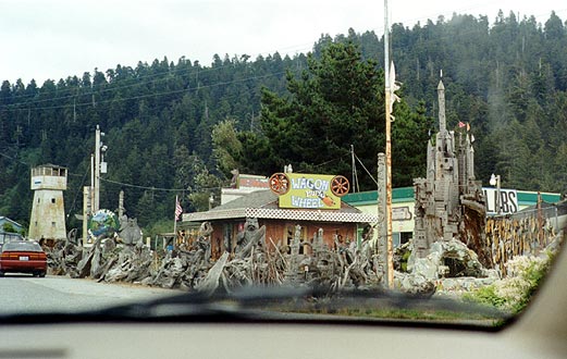 Roadside tourist shop.